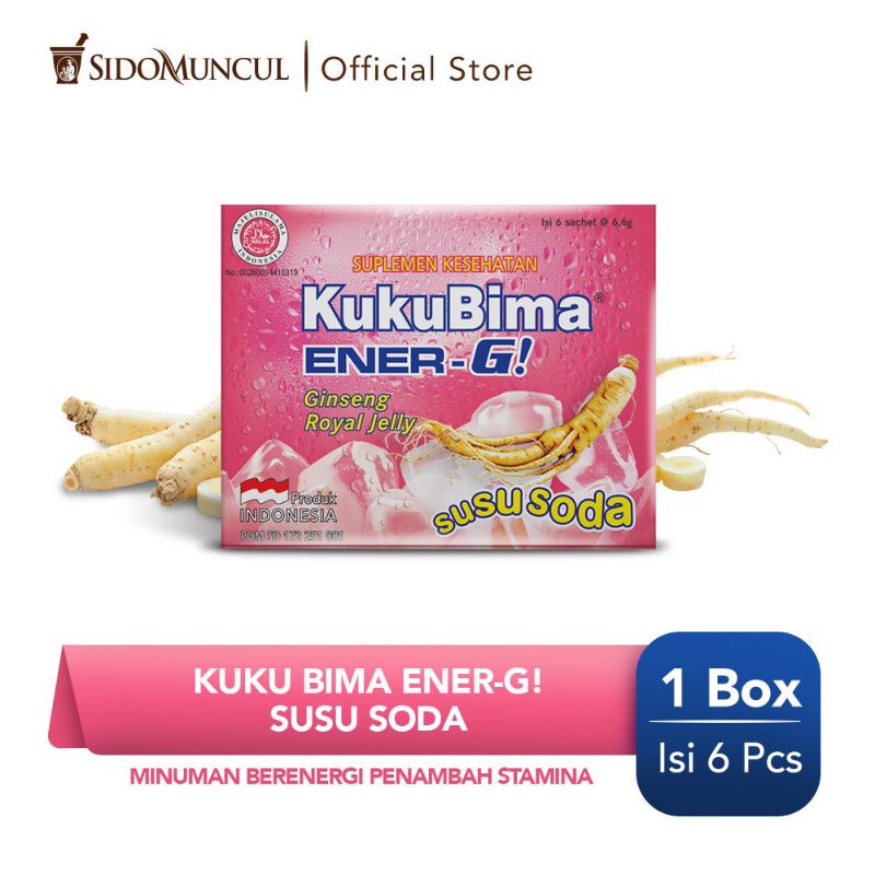 

SidoMuncul Kuku Bima Energi Rasa Susu Soda / kuku bima soda