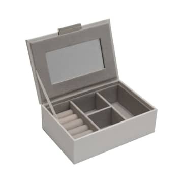 INFORMA - Kotak Perhiasan Leather 15.2x10.8x5.2Cm Putih JEWELRY BOX