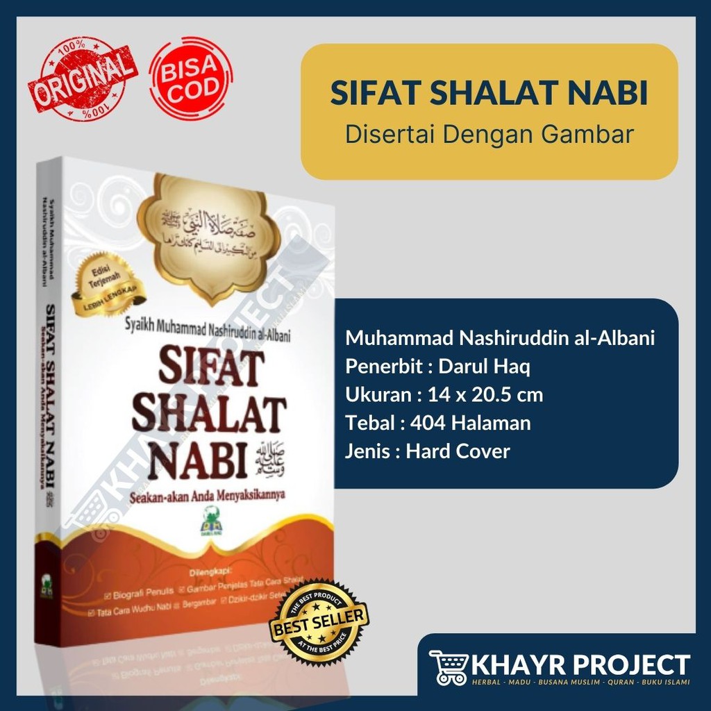 Buku Sifat Shalat Nabi Darul Haq - Buku Sifat Sholat Nabi Syaikh Albani Tata Cara Sholat