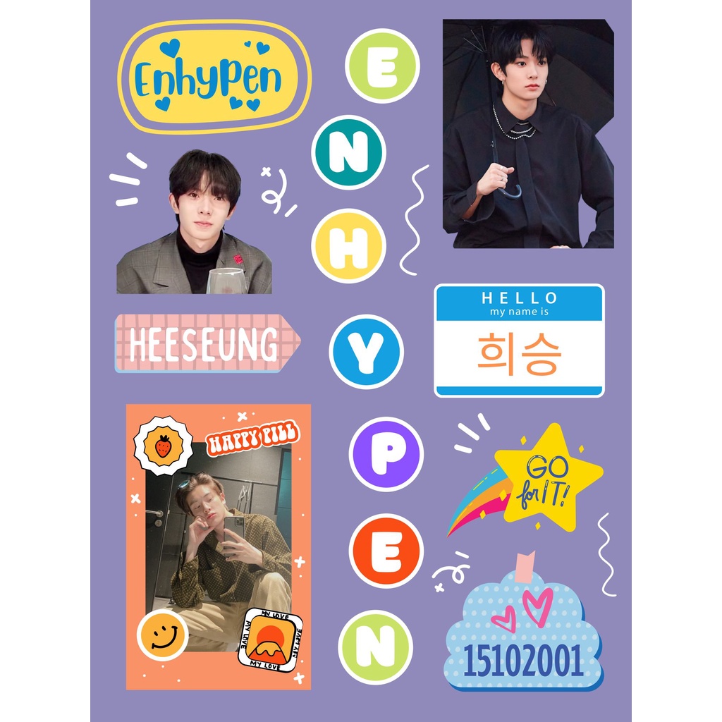 

Sticker pack Enhypen - sticker kpop enhypen Jay Jake Sunoo