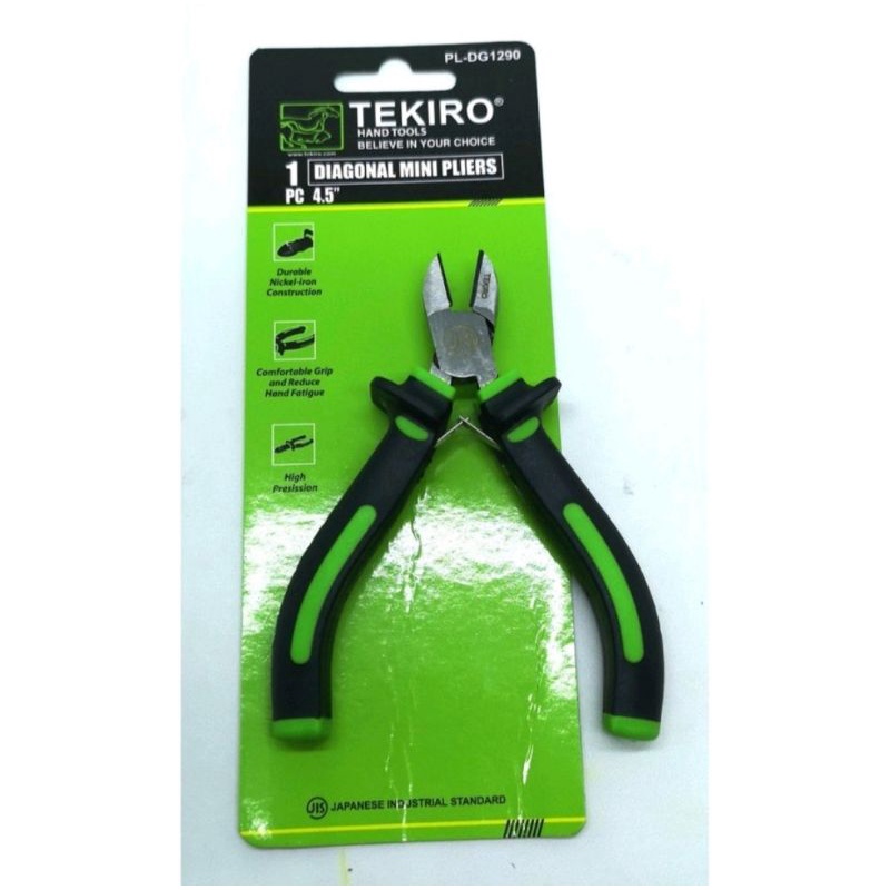 TEKIRO tang potong MINI 4,5inch diagonal mini pliers ORIGINAL