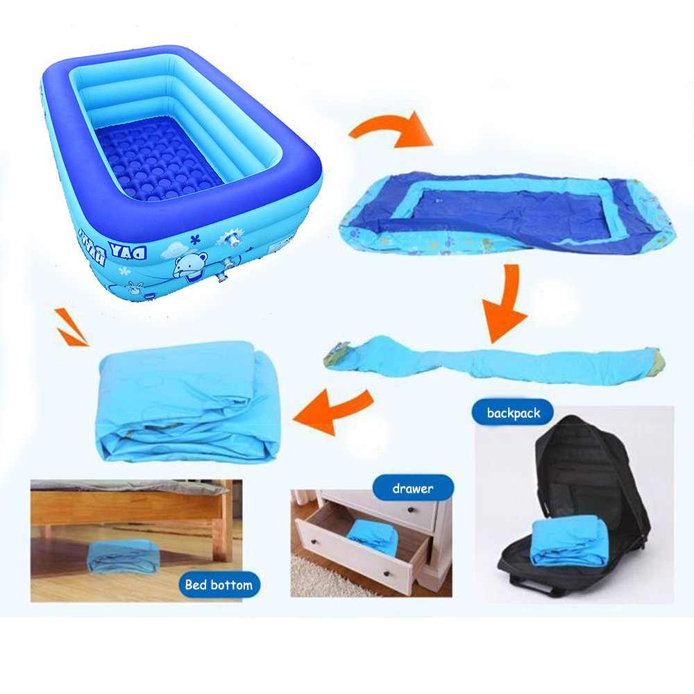 {Hadiah gratis}200CM/180CM Kolam Renang Anak Luar Outdoor  bawah gelembung/Swimming Pool