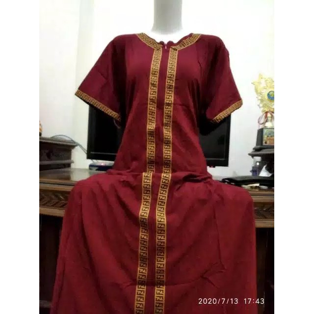 Daster arab dlusia fendi midi terbaru-4