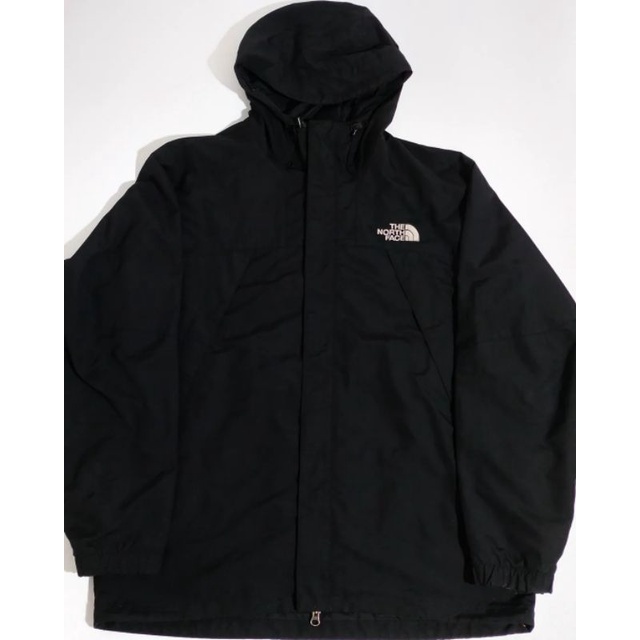 Jaket The North Face Hitam | TNF Jaket Outdoor Second Original