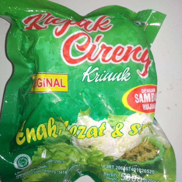 Rujak Cireng Kriuk Original Isi 500Gr