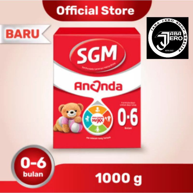 susu SGM 0-6 1000grm