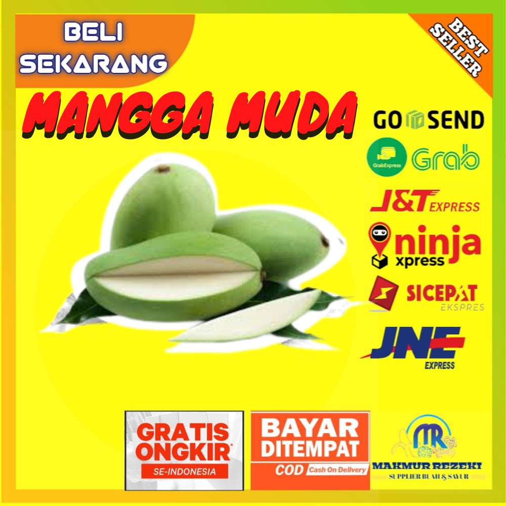 

BUAH MANGGA MUDA RUJAK MANGGA PETIS SEGAR MURAH 1 KG