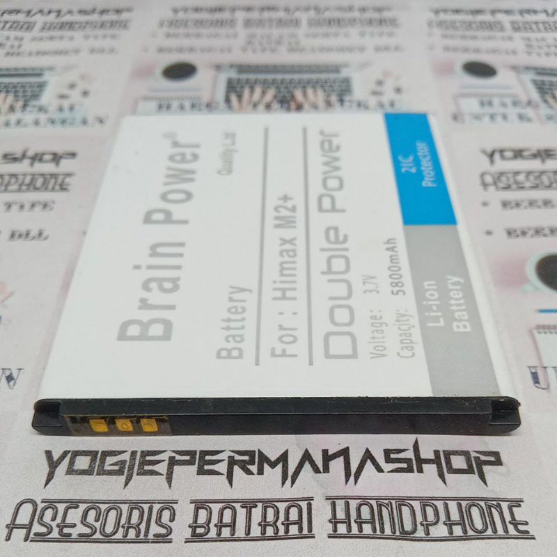 BATRE BATREI BATERAI BATTERY HIMAX M2+ M2 Plus M2Plus Y12 Y 12 Y-12 H50 H 50 BRAIN DOUBLE POWER 2IC