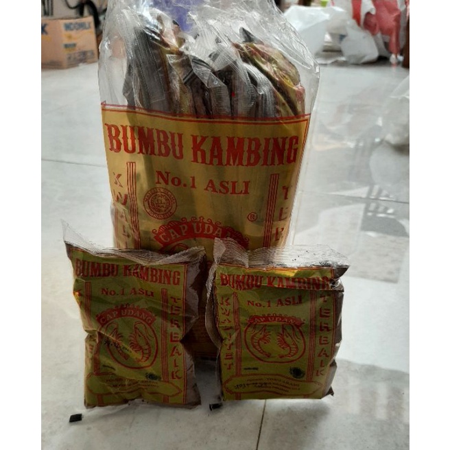 

Bumbu Kambing Cap Udang Bubuk instant