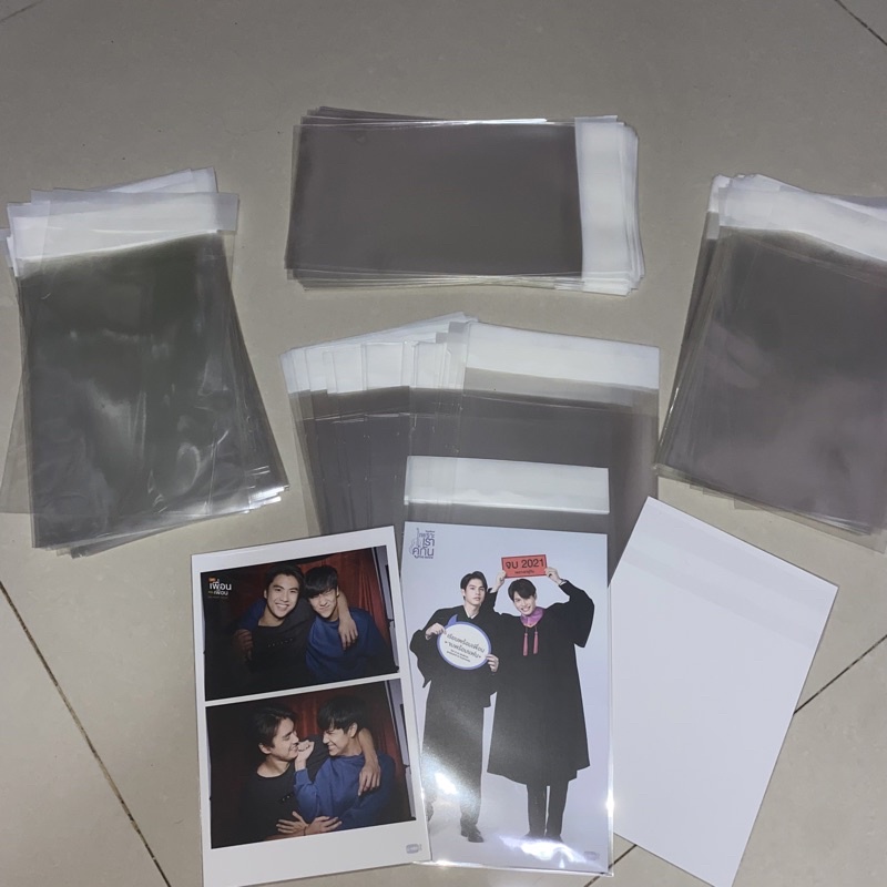 (READY BACA DESKRIPSI) INNERSLEEVE / PLASTIK OPP SEAL IMPORT KOREA 10,5 x 15cm