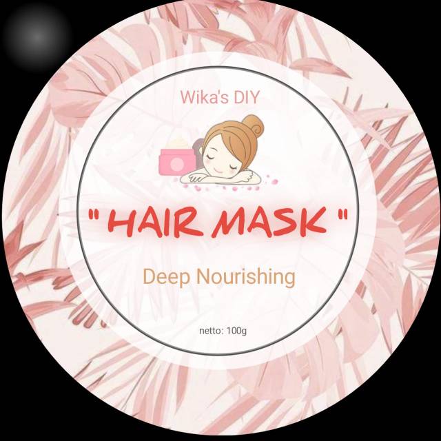 Masker rambut alami/masker rambut lokal/ masker rambut herbal masker rambut ala salon