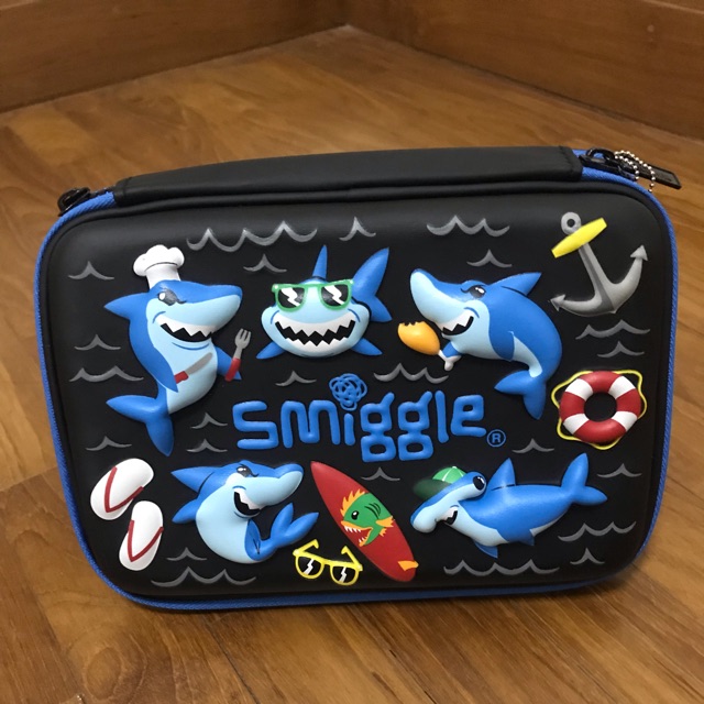 

Smiggle pencilcase Sharky