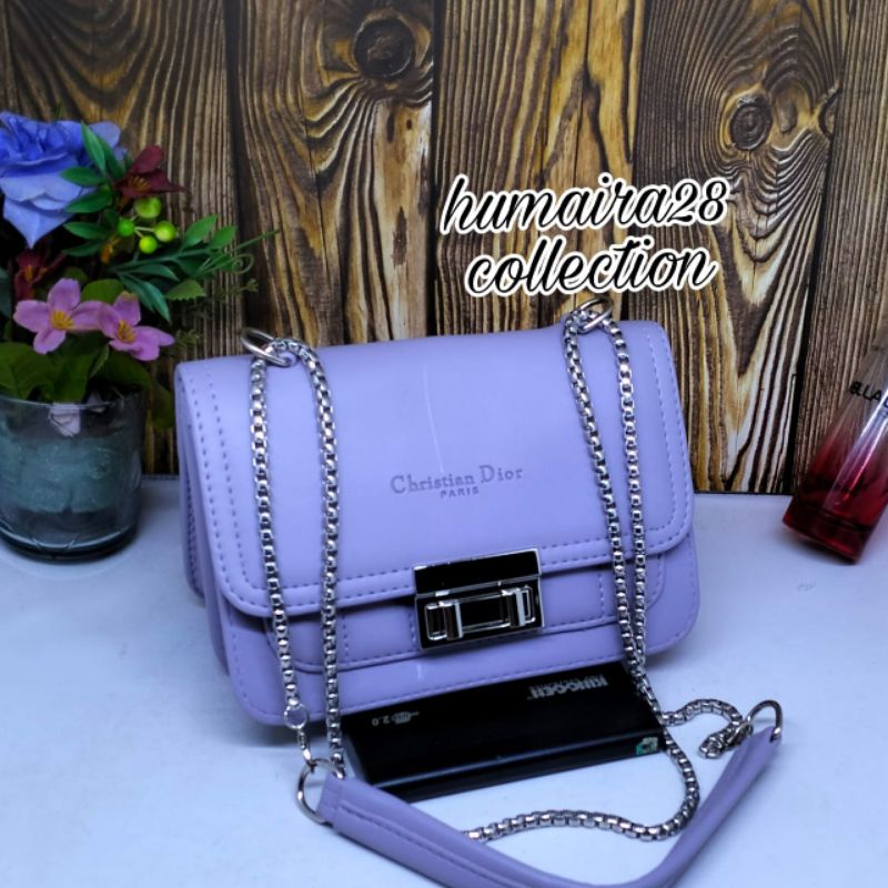 (BISA COD)Tas Selempang Wanita//Fashion Wanita Terbaru//Bordil Garis Kunci Maira Kekinian