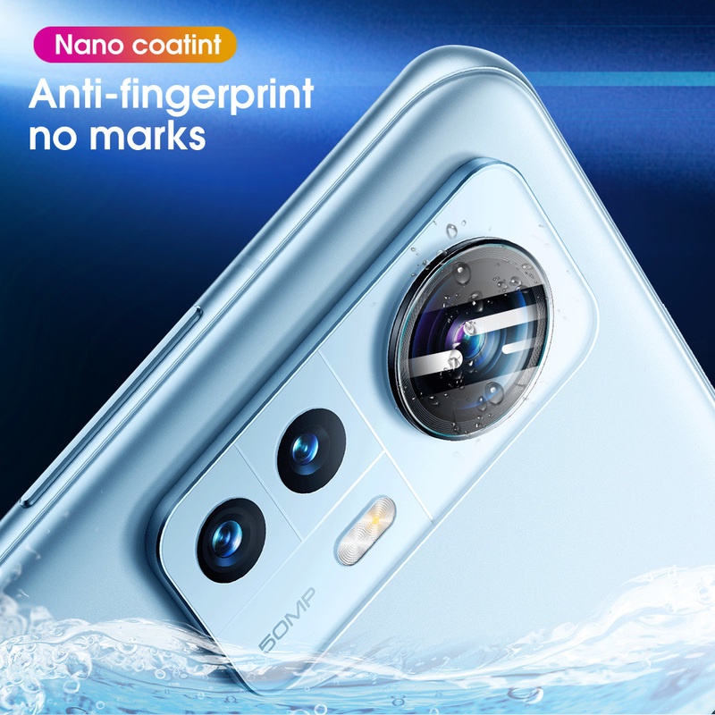Pelindung Lensa Kamera Tempered Glass 9H Ultra Tipis Anti Gores Untuk Xiaomi 12 / 12X / 12 Pro