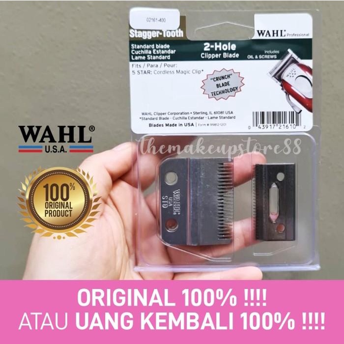 ORI wahl blade magic clip cordless / wahl pisau alat cukur rambut