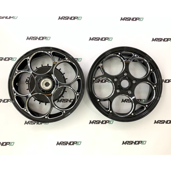 Velg Unbrand Cnc / Velg Luigy Black Vespa Sprint Primavera S LX