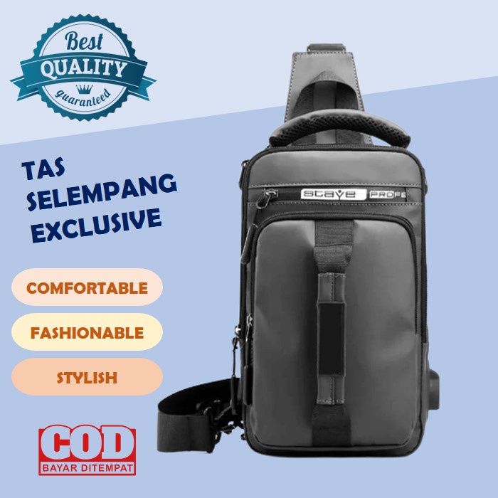 Tas Selempang Pria Element WB015 / Tas Slempang Pria / Tas Pria Tas Selempang / Tas Selempang Hp / T