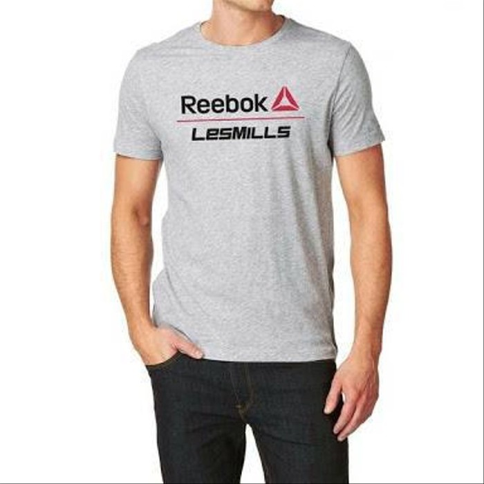 Kaos Baju Obral Combed 30s Distro Les Mills Reebok Polos Lesmills