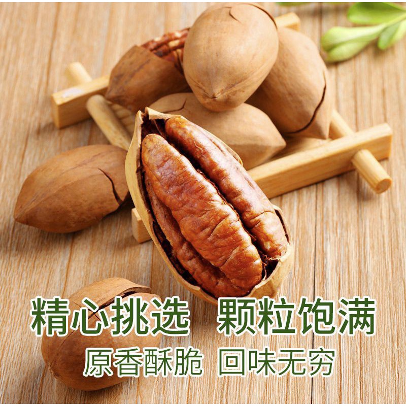 Kacang Pikan - Pecans 100g 百草味碧根果