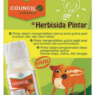 Jual Council Complete Sc By Bayer Kancil Herbisida Pintar Pra Tumbuh Untuk Tanaman Padi