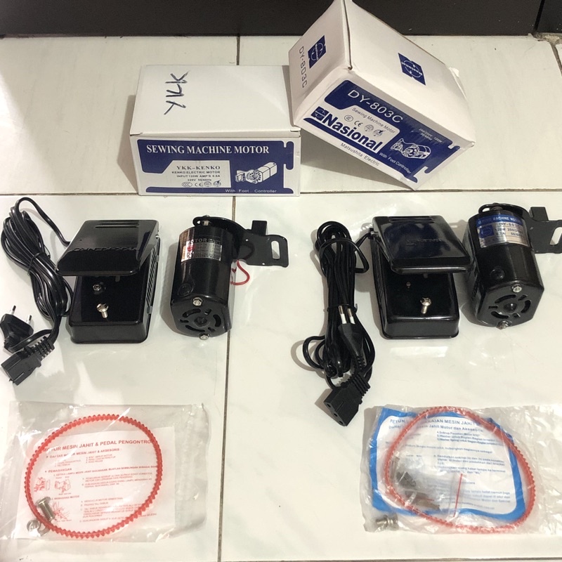 Dinamo 120 watt untuk mesin jahit manual merk YKK/ National