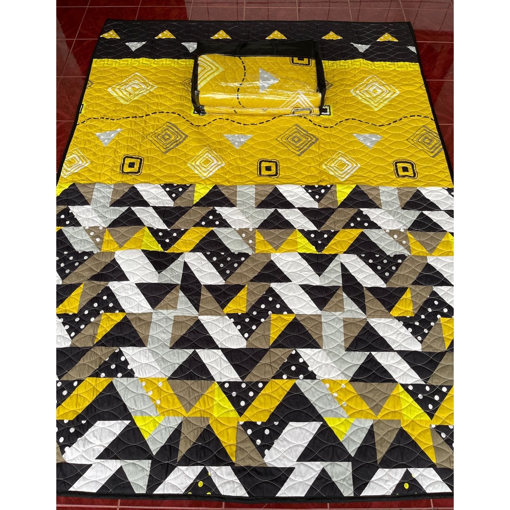 Karpet Lantai Quilting Jumbo Ukuran 230cm x 170cm Karakter TERLARIS-Motif 3