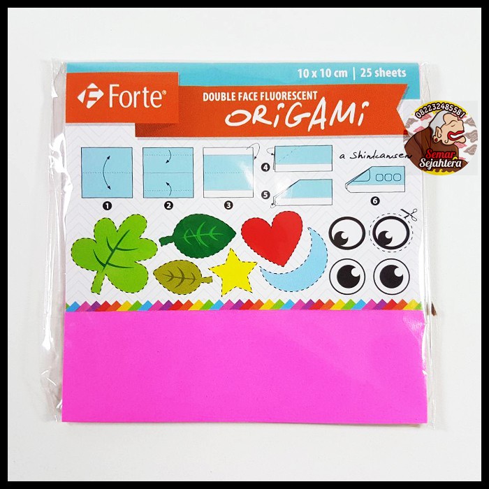 

[SET] KERTAS LIPAT ORIGAMI FORTE 10 x 10 (ISI 25 LEMBAR)*