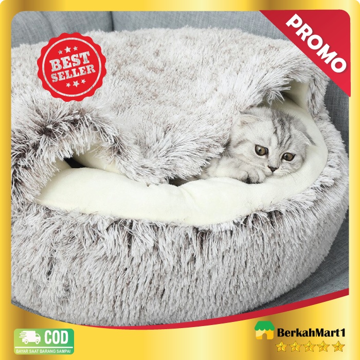 Aouin Tempat Tidur Kasur Hewan Peliharaan Kucing Anjing Cat Basket Size S - ACB01 - Gray