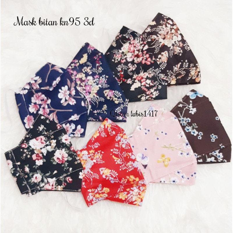 Masker katun design beli 10 free 2