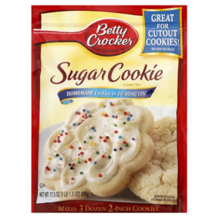 

Betty Crockers Sugar Cookie Instant Mix 469 g Tepung Kue Siap Saji