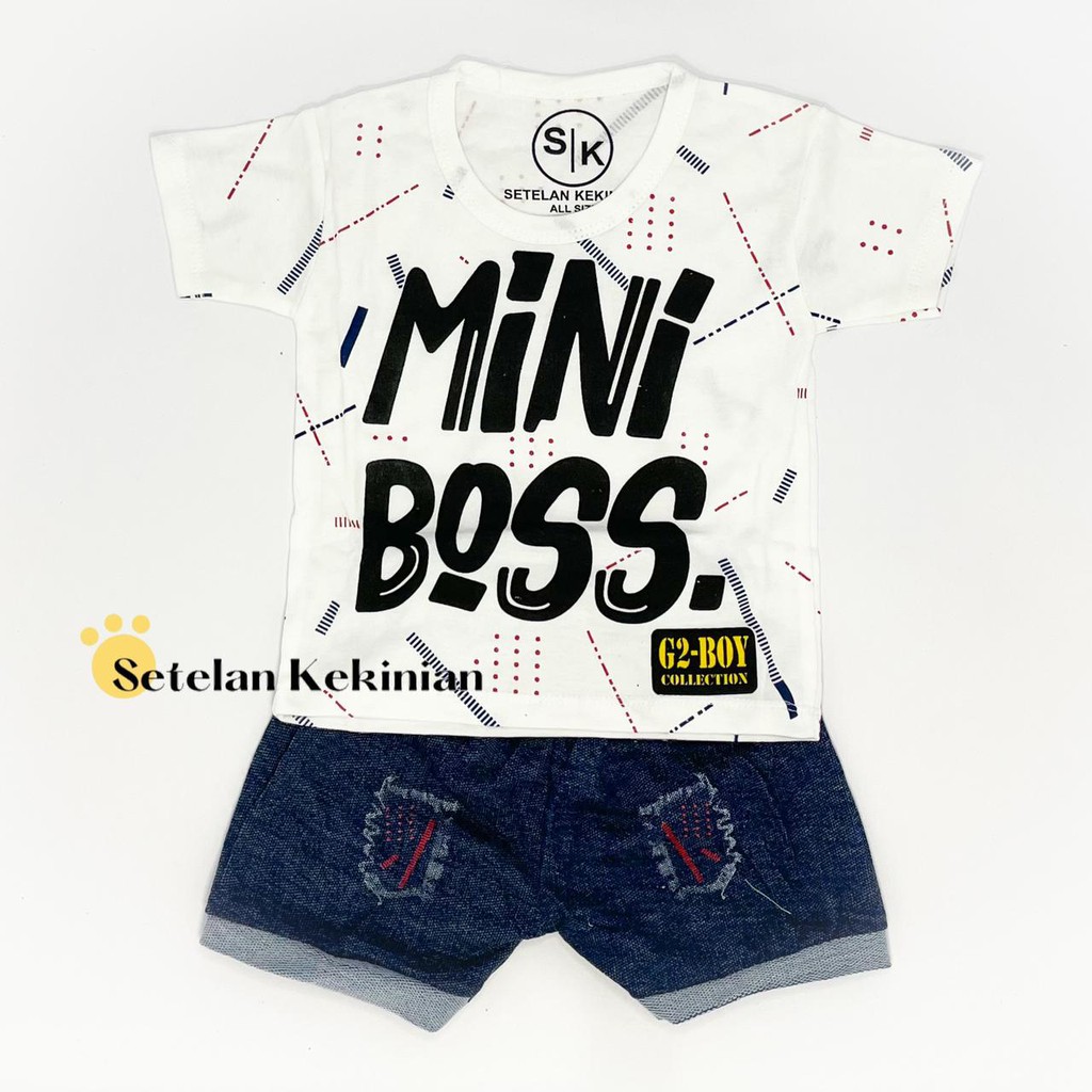 [SK] Set Anak Cowok Murah Harga Grosir Baju Anak Laki Laki 6bulan