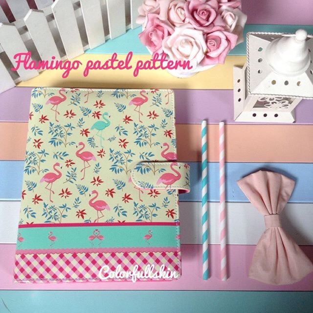 

Flamingo pastel pattern