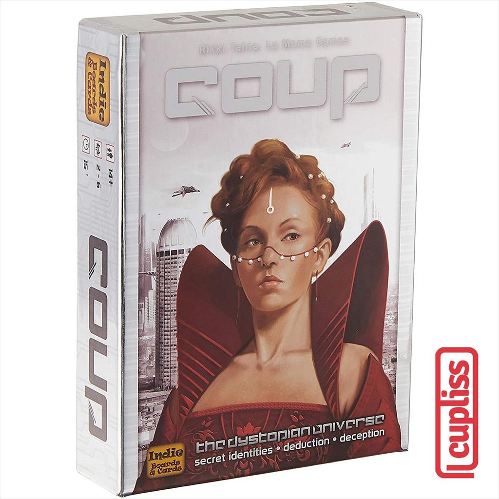 Coup Board Game Indie Boards and Cards Original Cupliss