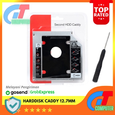 HDD CADDY TEBAL 12.7MM SATA / DVD SLOT TO HDD SLOT / SSD CADDY