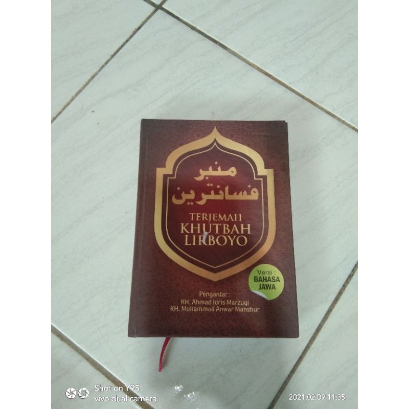MIMBAR PESANTREN KHUTBAH JUM'AH - KHOTBAH JUMAT BAHASA JAWA LIRBOYO LENGKAP SAMPUL TEBAL