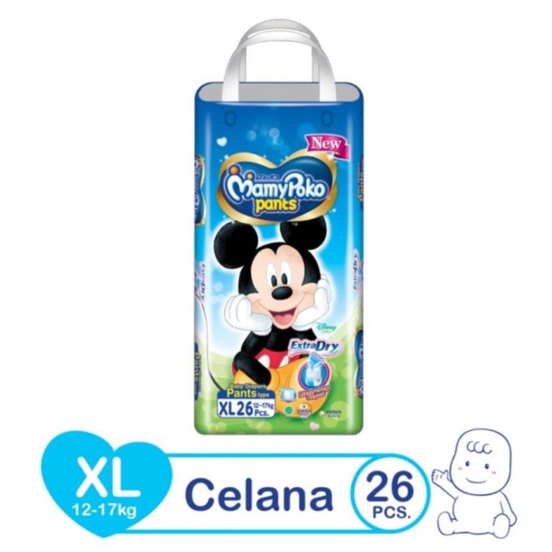 Mamypoko Extra Dry Pants XL 26