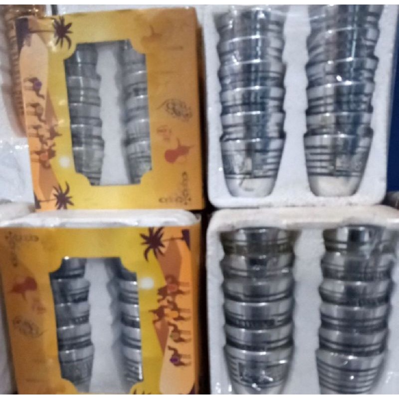 gelas air zam zan cangkir emas oleh oleh haji cucing