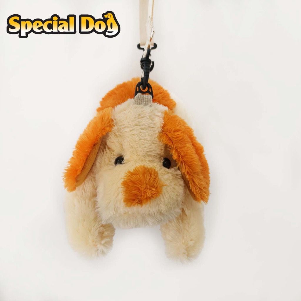 Tas Selempang DOGGY PAW PATROL Bulu Lembut Soft Fluffy Halus Tas Boneka Anjing Gemoy Lucu Gemes Manja Kiyowok Korea Style Maksimal