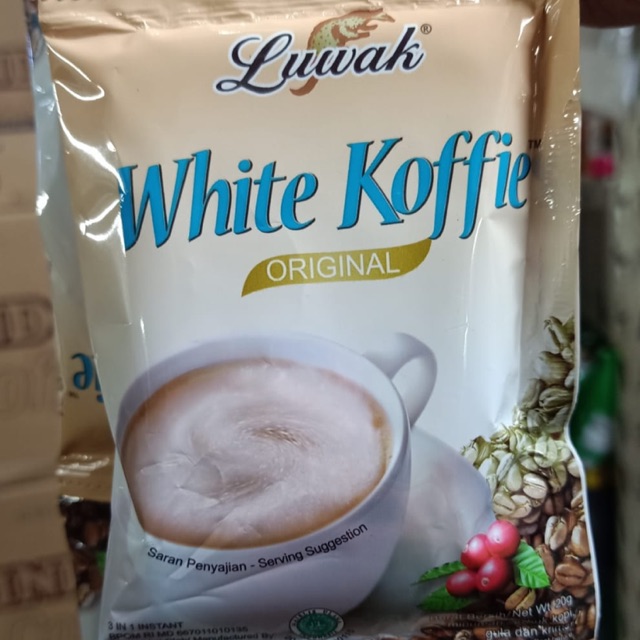 

Luwak white coffee (RENCENG)