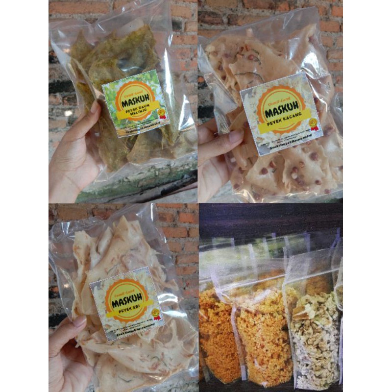 

peyek sayur kacang ebi 250g