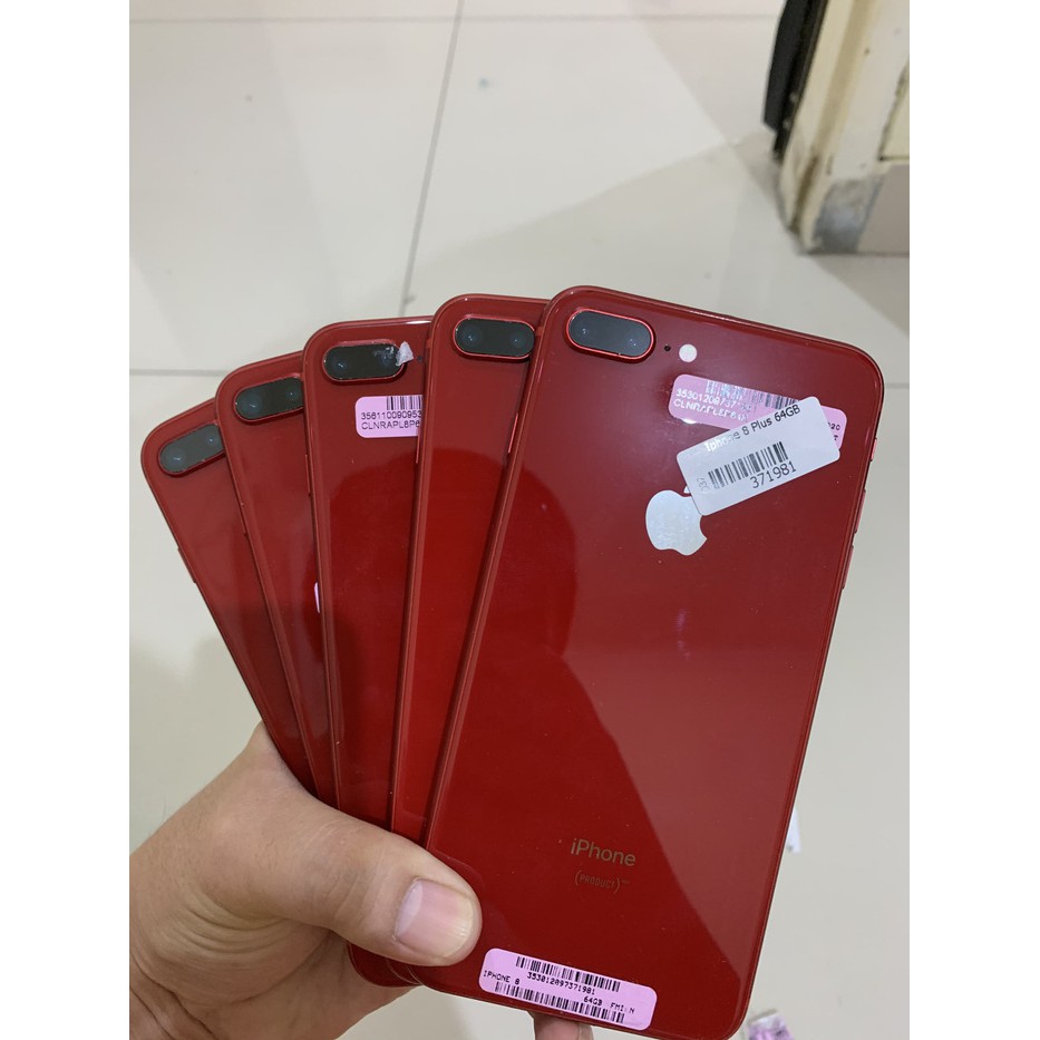 Iphone 8 Plus 64gb Bekas Original Fullset Mulus Bening ALL OPERATOR SIM CARD INDONESIA BISA