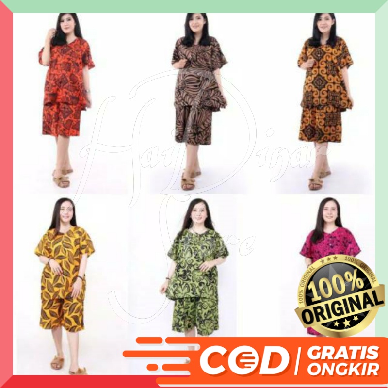 [Baru] Daster Faleh Batik Kulot Jumbo Ready