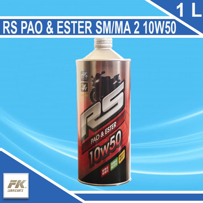 oli, oli fk massomo, oli fk, pro rs 100% synthetic, 10w50, 1 liter