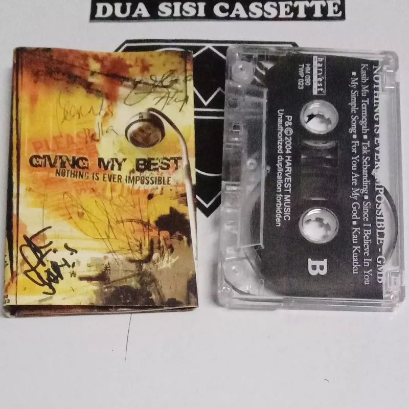 kaset giving my best - gmb - nothing is ever impossible