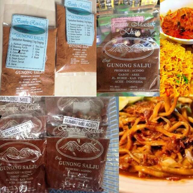 

Bumbu Masakan Aceh 9 jenis masakan