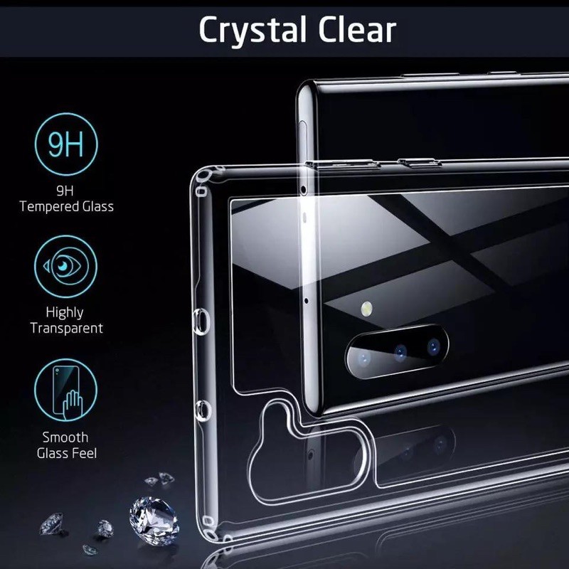 SAMSUNG A81 NOTE 8 9 NOTE 10 10 PRO 10+ PLUS NOTE 10 LITE NOTE 20 20 ULTRA Sotfcase Bening Clear Case Silikon Transparan