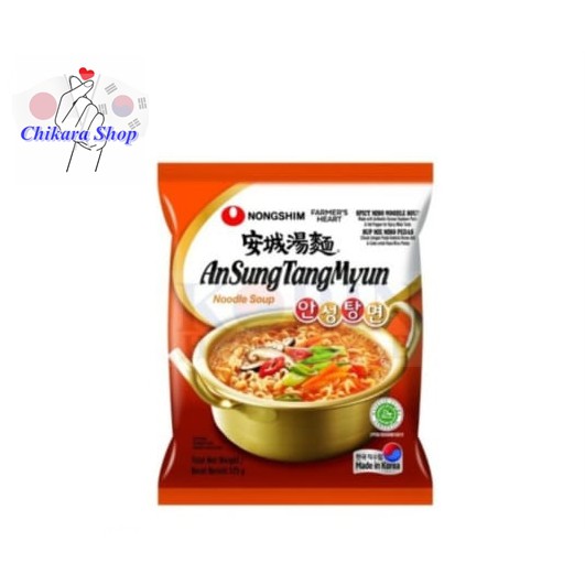 

Nongshim AnsungTangMyum spicy Noodle soup Korean 125 gram