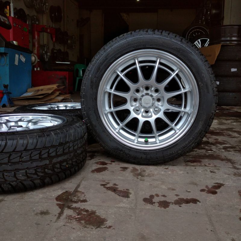 VELG BEKAS COPITAN MOBIL BRIO YARIS JAZZ VIOS MAZDA CALYA SIGRA AVANZA XENIA LIVINA MODEL ENKEI SPAI