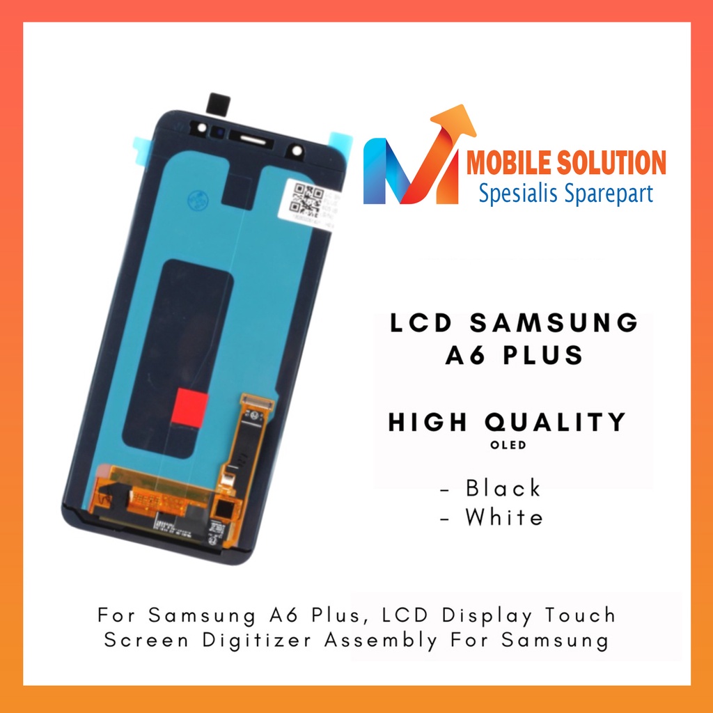 Grosir LCD Samsung A6 Plus A605 2018 ORIGINAL OLED 100% Fullset Touchscreen GARANSI 1BULAN + PACKING / BUBBEL