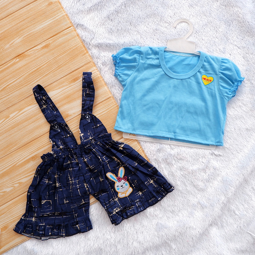 Stelan Pakaian 0-6 Bulan Baju & Jumper Kodok Anak Bayi Perempuan. Setelan Overal Baby Cewek Lucu & Murah-8